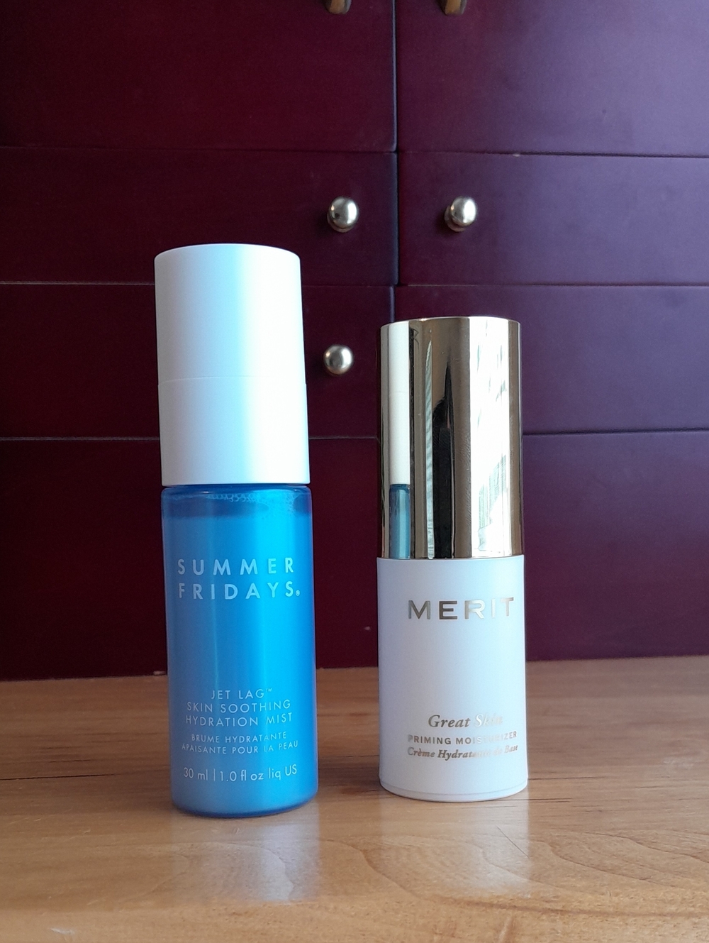 Summer Fridays Hydration Mist Bottle - Blue & White